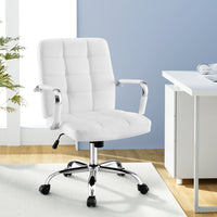 Office Chair Seat PU Work Computer Desk Chairs