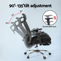 Artiss Ergonomic Mesh Office Chair Black