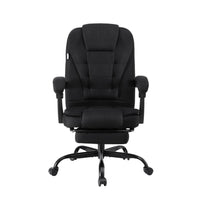 Office Chair Executive Fabric Seat Racing Computer Desk Chairs Footrest