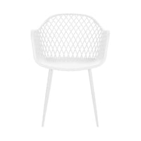 Gardeon 4PC Outdoor Dining Chairs PP Lounge Chair Patio Furniture Garden White