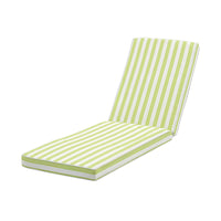 Gardeon Outdoor Chaise Lounge Cushion Lounge Chair Pad Sunbed Mattress Green