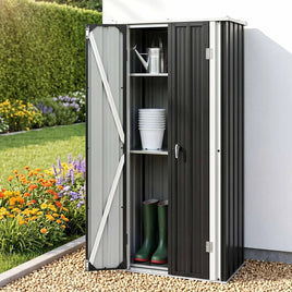 Gardeon Outdoor Storage Cabinet Garden Shed Tool Lockable Cupboard Steel Adjustable Shelves