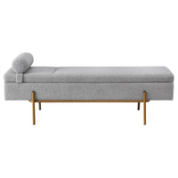 Artiss Storage Ottoman Bed 140cm Pillow Foot Stool