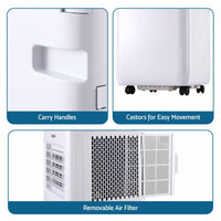 Devanti Portable Air Conditioner 9000 BTU 3-in-1 with Remote Control