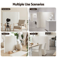 Artiss Paper Room Divider Folding Partition Screen Honeycomb Privacy Screen Freestanding 150cm White