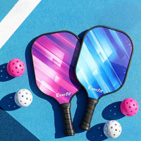 Everfit Pickleball Paddle Set Fibreglass Racquet Honeycomb Core With Bag