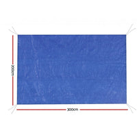 Aqua Buddy Pool Cover 3x2m Above-ground Swimming Pool Blanket Blue
