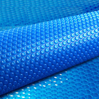 Aquabuddy Pool Cover 500 Micron 8x4.2m Swimming Pool Solar Blanket Blue