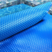 Aqua Buddy Pool Cover 8x4.2m 400 Micron Swimming Pool Solar Blanket Blue
