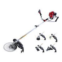Giantz Pole Chainsaw Petrol Hedge Trimmer Tree Pruner 5 In 1
