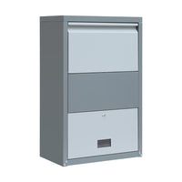 Garden Parcel Letterbox Drop Box Package Grey