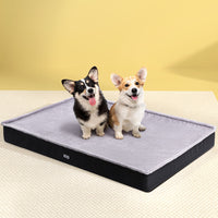 Pet Bed Dog Cat Extra Large Calming Soft Sofa Foam Cushion Washable Cover Grey