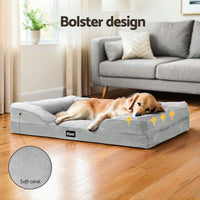 Pet Bed Dog Calming Soft Cushion Egg Crate Large Sofa Washable Removable