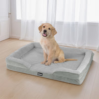 Pet Bed Dog Calming Soft Cushion Egg Crate Large Sofa Removable Washable
