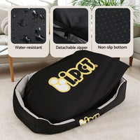 i.Pet Dog Bed XXL Large Jumbo Pet Calming Soft Sofa Cushion Mat Washable 130x90x26cm