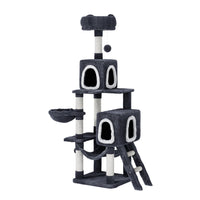 Cat Tree 168cm Tower Scratching Post Scratcher Condo House Hanging Toy Bed