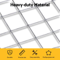 i.Pet Poultry Chicken Fence Pet Netting Wire Mesh Roll Duck Goose Coop 25Mx1.2M
