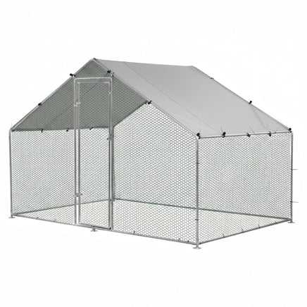 i.Pet Chicken Coop Rabbit Hutch Outdoor Run Walk in Hen Cage Ferret House 3x2x2m
