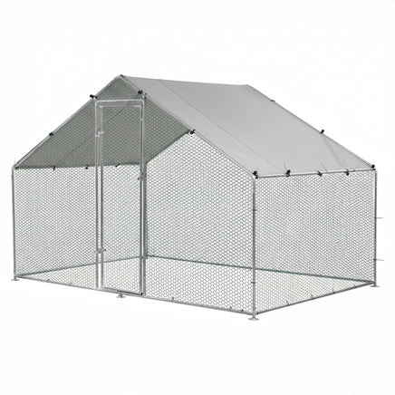 i.Pet Chicken Coop Rabbit Hutch Outdoor Run Walk in Hen Cage Ferret House 3x2x2m