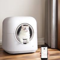 Automatic Cat Litter Box Smart Self-Cleaning Large Cat Litter Box Kitty Toilet App Control