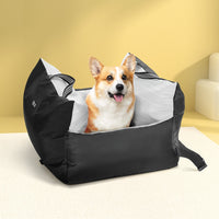 Dog Car Seat Booster Cover Dog Bed Portable Waterproof Belt Non Slip