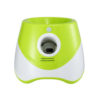 i.Pet Dog Ball Launcher Thrower with 6 Balls & 3/6/9m Launch Distances Green