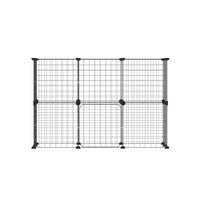 Pet Dog Playpen Enclosure Cage 20 Panel Puppy Fence Play Pen Foldable Metal