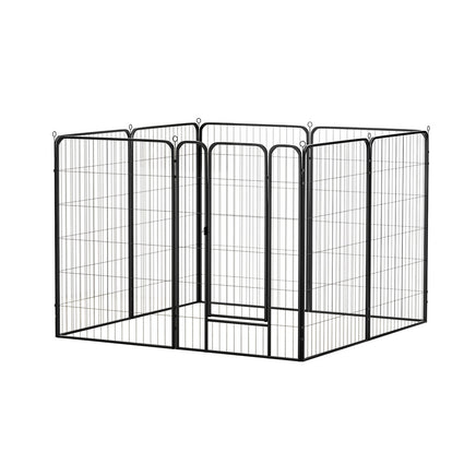 i.Pet Pet Dog Playpen 48" Enclosure 8 Panel Cage Kennel Puppy Fence Play Pen