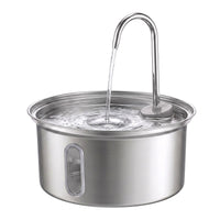 i.Pet 3.2L Cat Water Fountain Pet Feeder Dog Drinking Dispenser 304 Stainless Steel