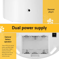 Automatic Pet Feeder Dog Cat Wifi 7L Auto Smart Food Dispenser Timer Feed