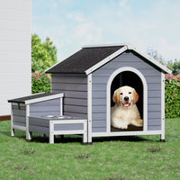 Dog Kennel House Large Wooden Outdoor Pet Kennels Indoor Puppy Cabin