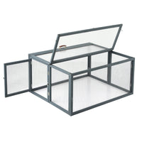 i.Pet Chicken Coop Large Portable Wooden Rabbit Run Cage Hutch Outdoor Folding Hen House 110cm