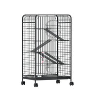 i.Pet Rabbit Cage Indoor Hutch Guinea Pig Bird Ferret Cat Hamster 110cm 4 Level
