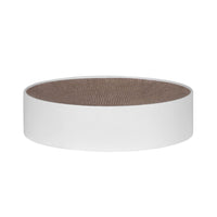 Cat Scratching Board Scratcher Cardboard Kitten Indoor Round Bed Catnip