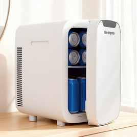 Glacio Mini Fridge 22L Portable White Electric Cooler Warmer Car Office 12V 220V