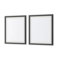 Photo Frame 2PCS Set Black