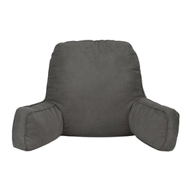 Giselle Reading Pillow Back Rest Lumbar Support Cushion Grey