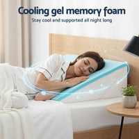 Giselle Bedding Adjustable Wedge Pillow Grey