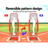 Baseball Net Pitching Kit with Stand Rebound Net Training Aid