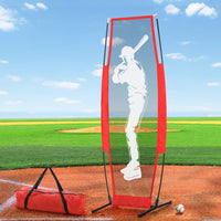 Baseball Net Pitching Kit with Stand Rebound Net Training Aid