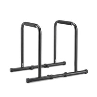 Everfit Dip Station Parallette Bars Home Gym Workout Stand Black