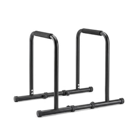 Everfit Dip Station Parallette Bars Home Gym Workout Stand Black