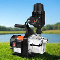 Giantz Garden Water Pump High Pressure 800W Max. Tank Rain Farm Irrigation House Black