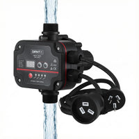 GIANTZ Digital Water Pump Controller 16A 1.5kW Max High Power Pressure Switch Adjustable 10Bar IP65