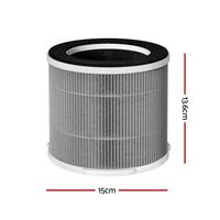 Replacement Filter Air Purifier HEPAh11 Filters Carbon 3-layer