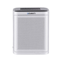 Devanti Air Purifier HEPA Air Cleaner Digital Display Bedroom White