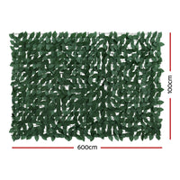 Gardeon Artificial Ivy Privacy Fence Screen Greenery Backdrop Panel for Balcony Patio Garden