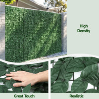 Gardeon Artificial Ivy Privacy Fence Screen Greenery Backdrop Panel for Balcony Patio Garden