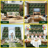 Gardeon 4PCS Artificial Plant Wall Panels 40X60CM Boxwood Panel Flower Backdrop Backyard Green Decor