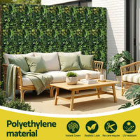 Gardeon 4PCS Artificial Plant Wall Panels 40X60CM Boxwood Panel Backyard Hedge Grass Backdrop Green Decor